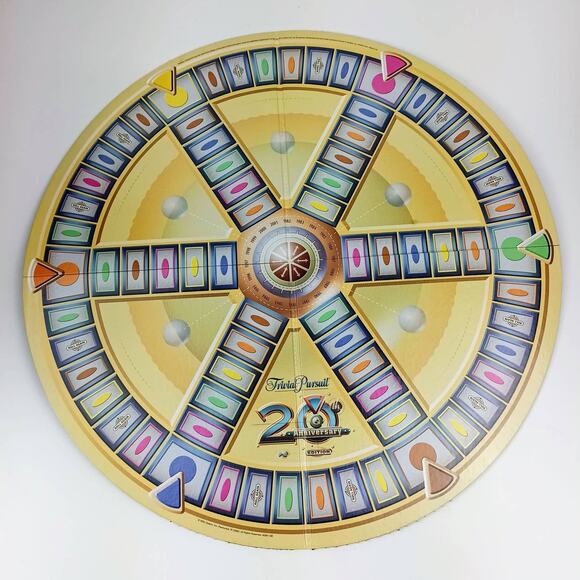 HASBRO Trivial Pursuit 20th Anniversary Edition 2002 Board Game - Picture 5 of 5